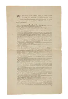 The "Official Edition" of the United States Constitution