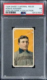 1909-11 T206 White Border Honus Wagner PSA 1